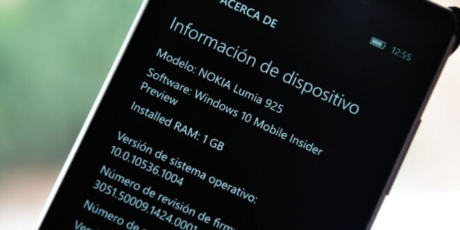 windows 10 movil build 10536