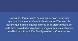 Facebook Beta