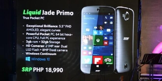 Acer Jade Primo