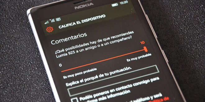 La app Califícanos de los Lumia se renueva con aspecto Windows 10 y cambia de nombre