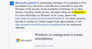 lanzamiento windows 10 mobile