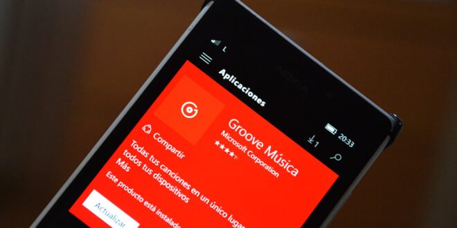 Groove Música adquiere muchas novedades en nueva actualización para Windows 10 Mobile