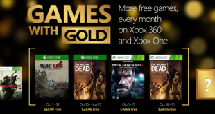 Games With Gold del mes de Octubre