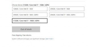 La más cara de las Surface Book ya está sin stock en la Store USA