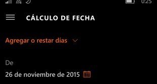 Calculadora de Windows se actualiza añadiendo el cálculo de fecha