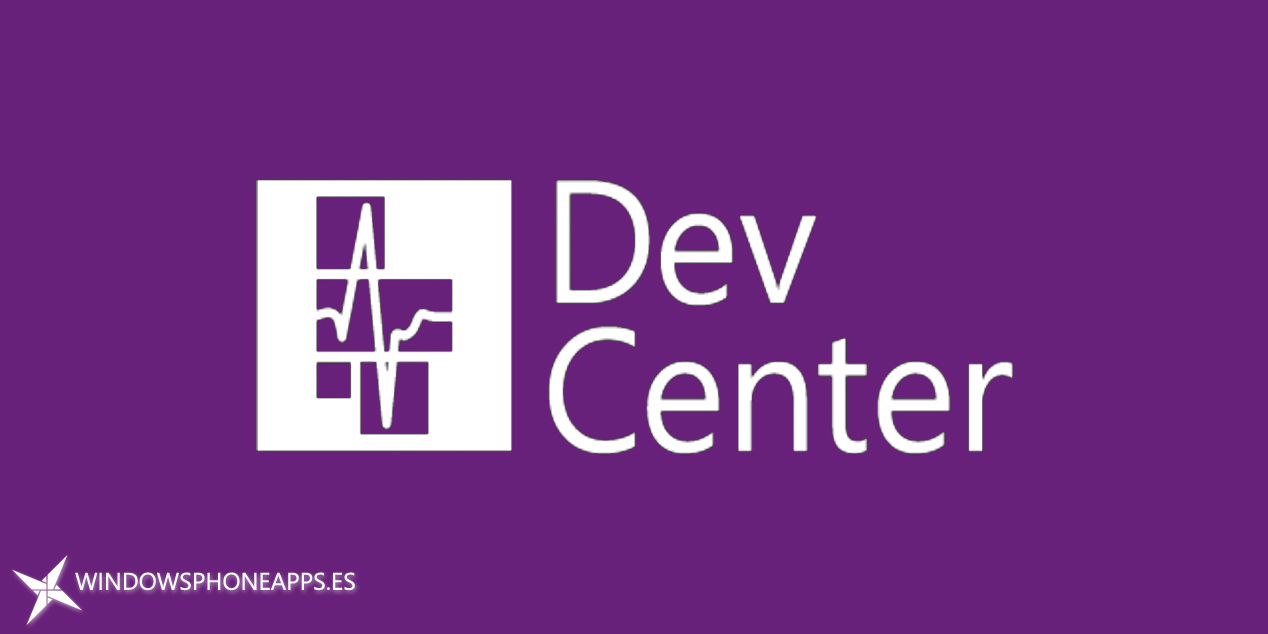 Centro de desarrollo de Windows, aplicación Dev Center