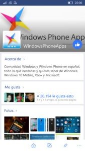 Facebook se actualiza para Windows 10 Mobile poniéndose a la altura de la Beta