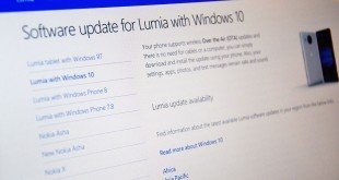 actualizacion Lumia Windows 10