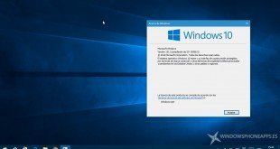 La Build 10586.252 ya estaría siendo probada para su lanzamiento