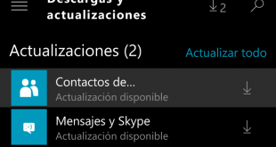 Contactos de Microsoft y Mensajes y Skype reciben una actualización