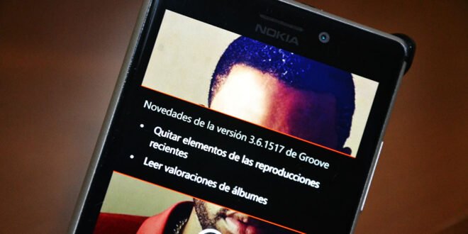 Novedades interesantes en la última actualización de Groove Música