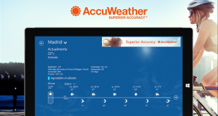 AccuWeather presenta su nueva aplicación para Windows 10