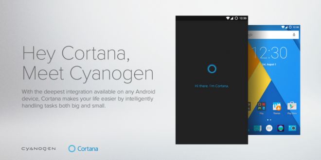 Cortana Cyanogen