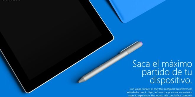 La App Surface se actualiza con posibilidad de configurar el botón del Surface Pen