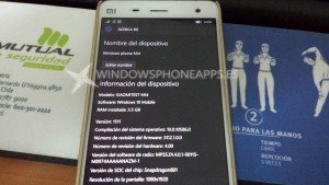 Os mostramos el Xiaomi Mi 4 con la ROM de Windows 10 Mobile [ACTUALIZADO: Vídeo]