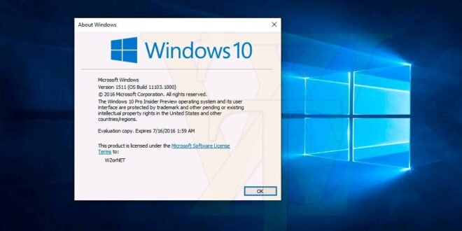 Filtradas capturas de varias compilaciones de Windows 10, entre ellas la Build 14251