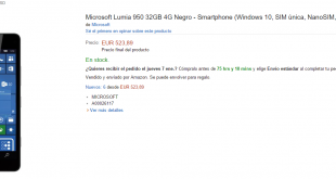 Estas son las ofertas de los nuevos Lumia en Amazon España