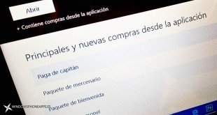 Los problemas con las compras In-App en la tienda Windows parecen haberse solucionado