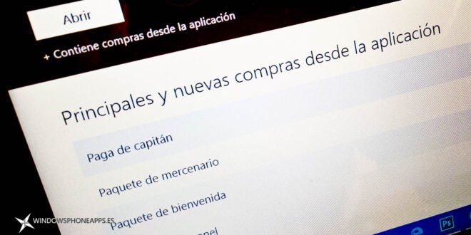 Los problemas con las compras In-App en la tienda Windows parecen haberse solucionado