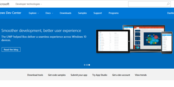 Microsoft añade nuevas funcionalidades al Centro de Desarrollo de Windows