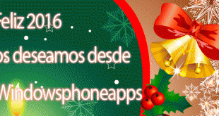 Feliz año 2016, os deseamos desde el equipo de WindowsPhoneApps