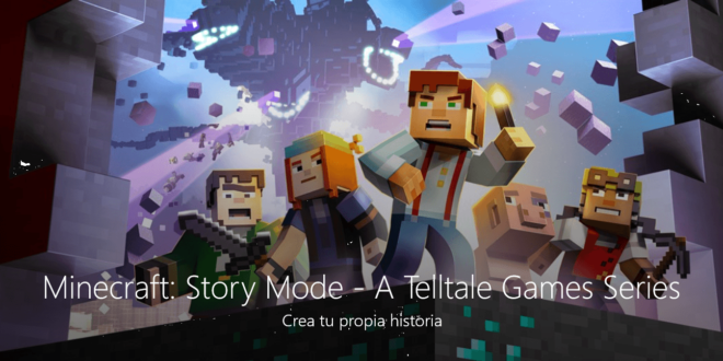 Minecraft: Story Mode ya disponible en la tienda de Windows 10