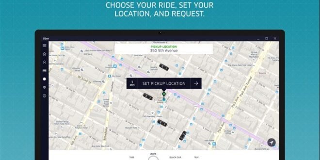 Uber ahora se encuentra disponible para escritorio en Windows 10 PC