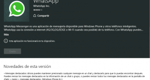 La tienda de Windows 10 PC se unifica con la de Windows Mobile