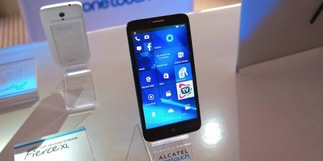 El Alcatel OneTouch Fierce XL es presentado oficialmente en el CES 2016