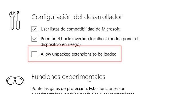Microsoft Edge cada vez más cerca de las extensiones
