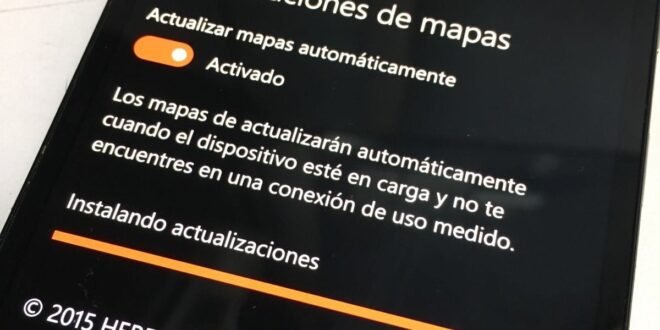 Los mapas de Windows se vuelven a actualizar