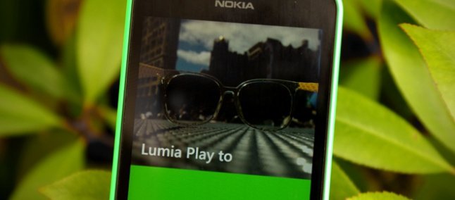 Lumia play to