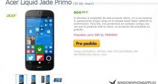 acer jade primo preventa