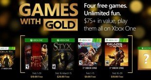 Estos son los Games With Gold para el mes de Febrero