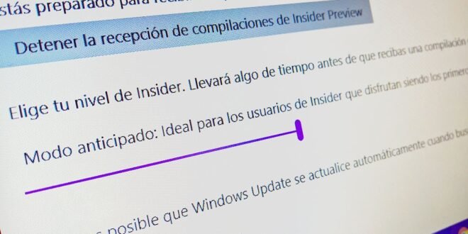 modo rapido windows insider