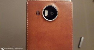 mozo carcasa cuero Lumia 950 XL