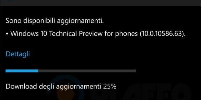 La Build 10586.63 de Windows 10 Mobile ya está disponible [Actualizado 3]
