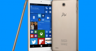 Alcatel Onetouch Pixi 3, especificaciones de la tablet de 8 Pulgadas con Windows 10 Mobile