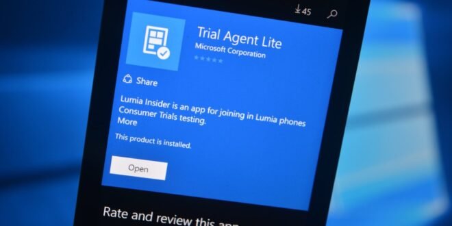 Trial Agent Lite, una aplicación para empleados "Insiders" de Microsoft