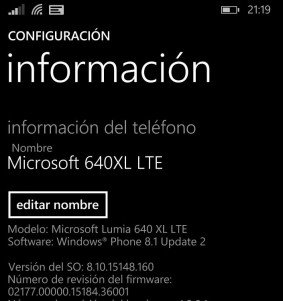 Algunos Lumia 640 y Lumia 640 XL estarían recibiendo una actualización de firmware