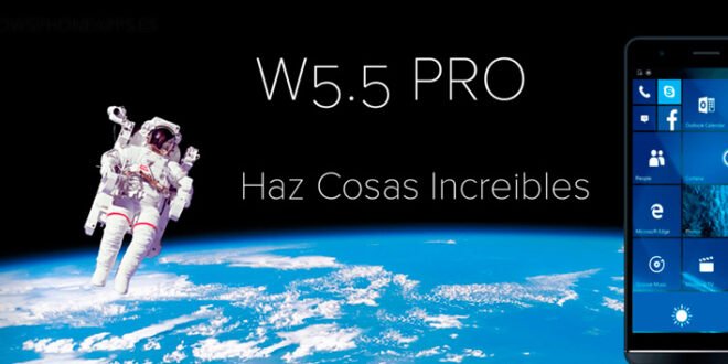 Funker W5.5 PRO, el primer dispositivo Windows 10 Mobile español [Actualizado]