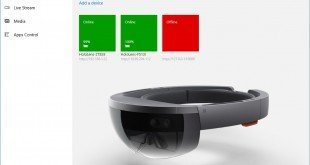 Hololens Companion, administra las gafas de realidad virtual en Windows 10