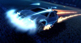 Rocket League delorian copia