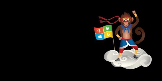 Microsoft celebra el año nuevo chino con wallpapers del Ninja Monkey Windows insider Ninja monkey