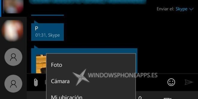 Una nueva actualización de Mensajes y Skype para Windows 10 Mobile con novedades