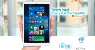 Teclast presenta su Tablet PC X80 Plus, un híbrido con dualboot entre Windows 10 y Android