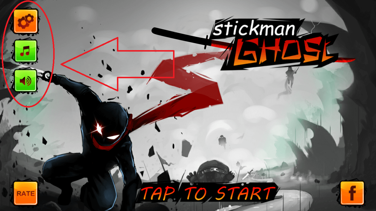 Stickman Ghost Ninja, un sencillo y adictivo juego de acción