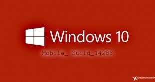 Ya disponible la nueva Build 14283 para Windows 10 Mobile en el anillo rápido