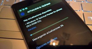 Windows 10 Mobile Build 10586.122 ya está disponible para los anillos Slow y Release