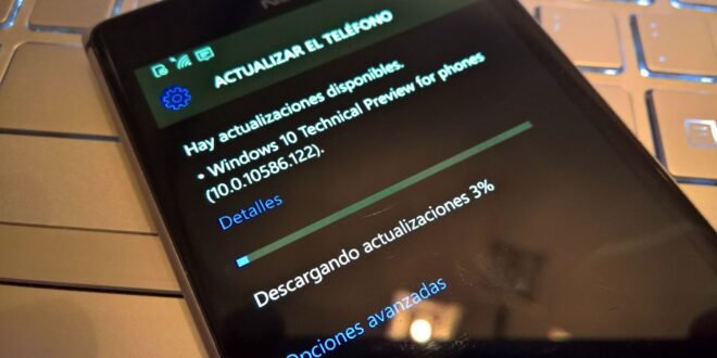 Windows 10 Mobile Build 10586.122 ya está disponible para los anillos Slow y Release